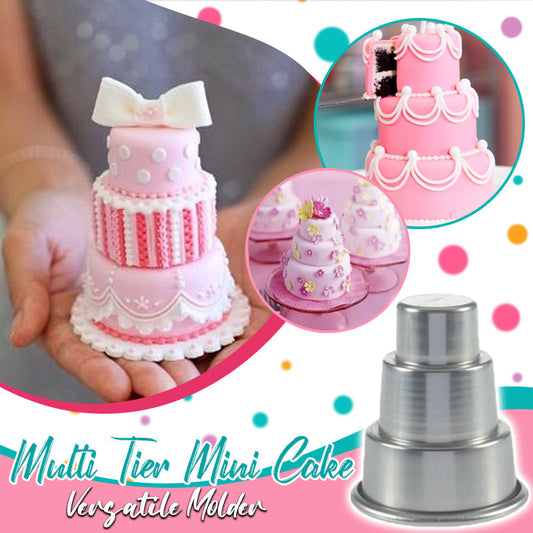 Multi-Tier Mini Cake Versatile Molder